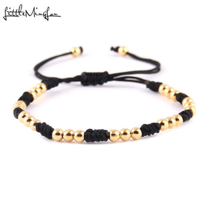 Copper Beads Macrame Bracelet for Men & Women