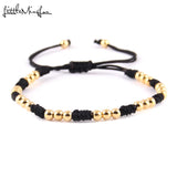 Copper Beads Macrame Bracelet for Men & Women