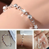 Little Stars silver plated bracelet for women
