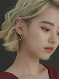 925 Silver Love Earrings for Women