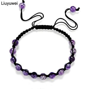 Colorful Stone Yoga Beads and Lapis Lazuli Bracelet for Women YW042