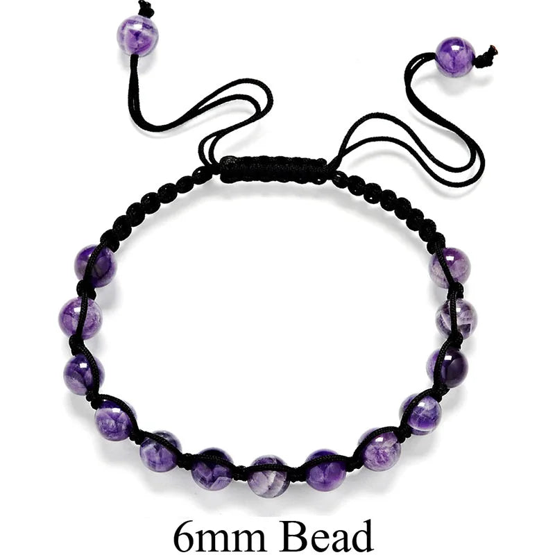 Colorful Stone Yoga Beads and Lapis Lazuli Bracelet for Women YW042
