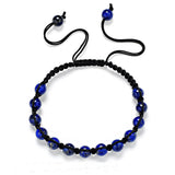 Colorful Stone Yoga Beads and Lapis Lazuli Bracelet for Women YW042