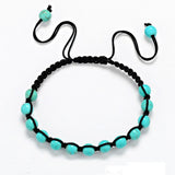 Colorful Stone Yoga Beads and Lapis Lazuli Bracelet for Women YW042