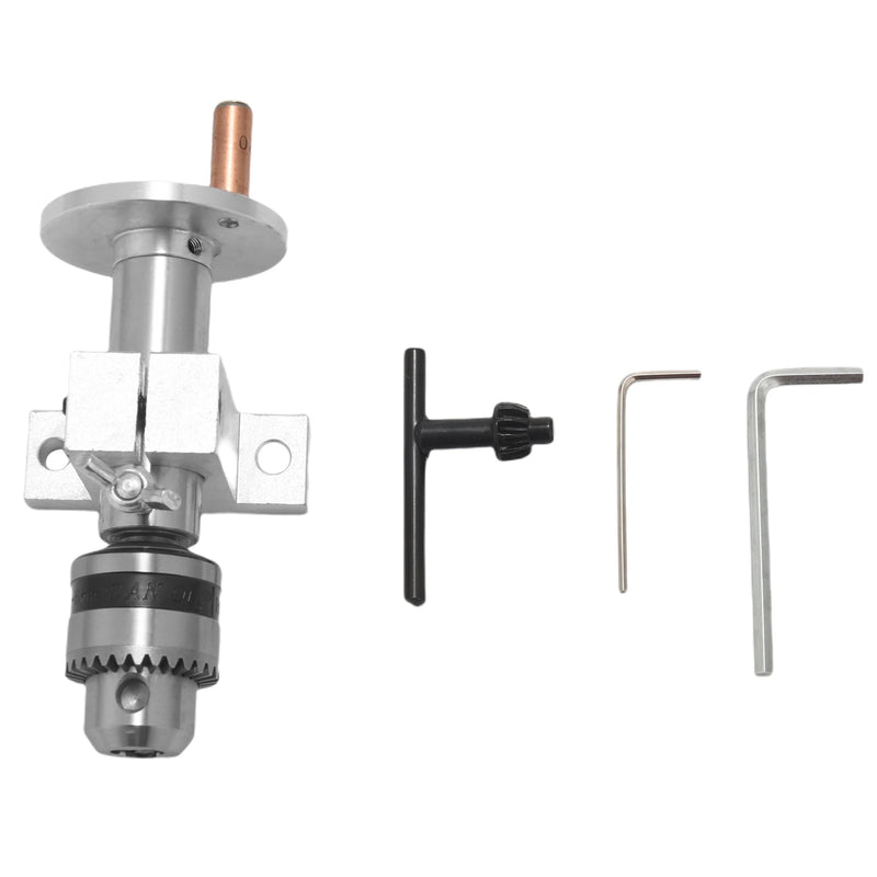 Live Lathe Head With Chuck DIY Accessories for Mini Lathe Machine