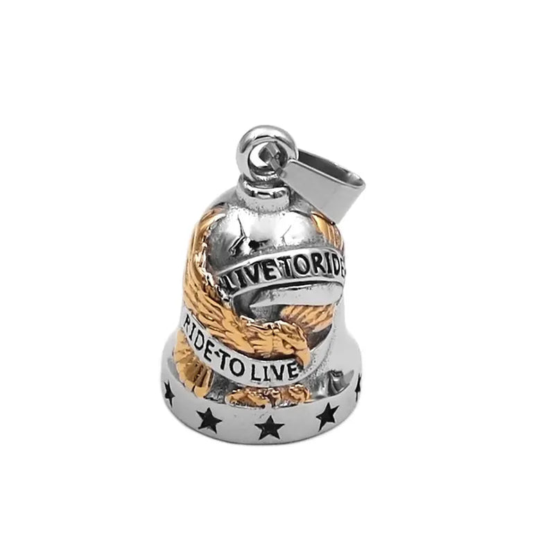 Eagle Biker Skull Rose Lady Rider Motor Pendant