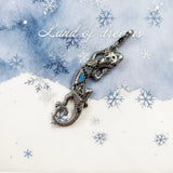 925 Sterling Silver Lizard Charms Pendant for Bracelet & Necklace