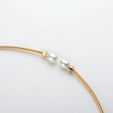 14K Filled Freshwater Pearl Chokers Necklace Women Jewelry