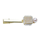 14K Filled Hair Clips Freshwater Pearl Pearls for Women