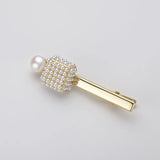14K Filled Hair Clips Freshwater Pearl Pearls for Women