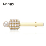 14K Filled Hair Clips Freshwater Pearl Pearls for Women