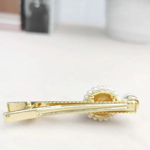 14K Filled Pearls Hair Clips Freshwater Pearl Hairpin Claw Pearls Hair Clips