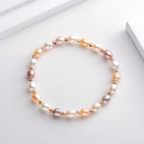 14k Filled Charm Bracelet Women Pearl Twisted 925 Silver Bracelet
