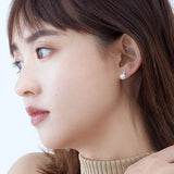 14K Filled Pearl Stud Earrings 8.5-9mm Freshwater Pearl