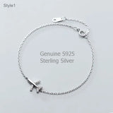 925 Silver Double Layer Beads Bracelet
