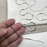 S925 Snake Necklace Chains Bulk Supply For Jewelry Making DIY