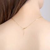 925 Silver Adjustable Snake Chain Necklace for Women