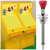 Spring Rod and Ball for Pinball Machine - Game Accessory for Football Babies