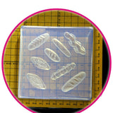 Resin Silicone Mold for Bread Keychain Pendant DIY