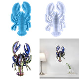 Lobster Silicone Resin Mold for DIY Wall Hangings