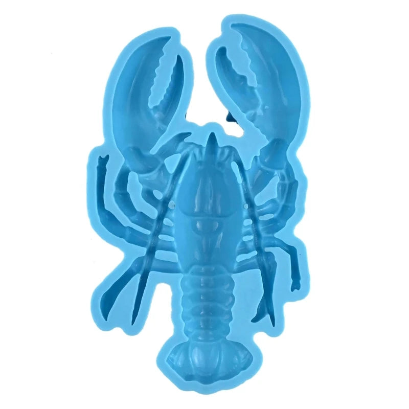 Lobster Silicone Resin Mold for DIY Wall Hangings