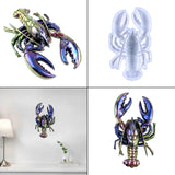 Lobster Silicone Resin Mold for DIY Wall Hangings