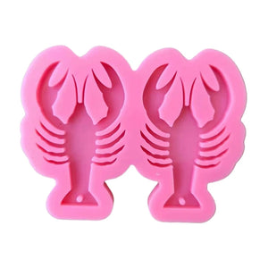 Lobster Silicone Mold for DIY Keychain Earrings