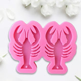 Lobster Silicone Mold for DIY Keychain Earrings