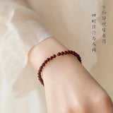 Sandalwood Buddha Beads Bracelet Natural Wood Couple Bracelet