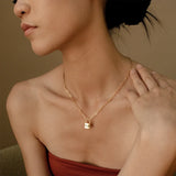 Padlock Pendant Lock Chain Necklace Punk Jewelry