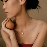 Padlock Pendant Lock Chain Necklace Punk Jewelry