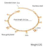 Lock Charm Bracelet Stainless Steel Wedding Engagement Party Acessories