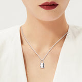 Lock Your Promise Necklaces 925 Sterling Silver Jewelry