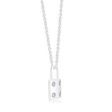 Lock Your Promise Necklaces 925 Sterling Silver Jewelry