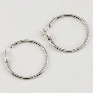 Stylish Metal Ring Earrings
