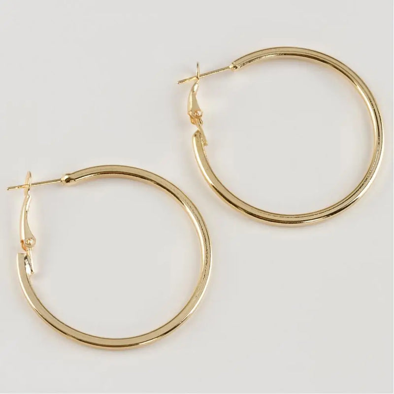 Chic Metal Ring Earrings