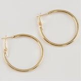 Chic Metal Ring Earrings