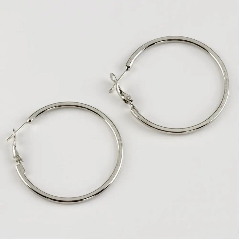 Stylish Metal Ring Earrings