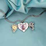 Heart Locket Ashes Necklace Jewelry Gift