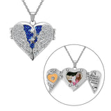 Heart Locket Ashes Necklace Jewelry Gift