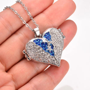 Heart Locket Ashes Necklace Jewelry Gift