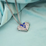 Heart Locket Ashes Necklace Jewelry Gift