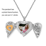 Heart Locket Ashes Necklace Jewelry Gift