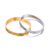 18K Plated Stainless Steel Geometric Bracelet for Women