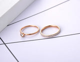 CZ Wedding Engagement Ring For Women, Anneaux R19065