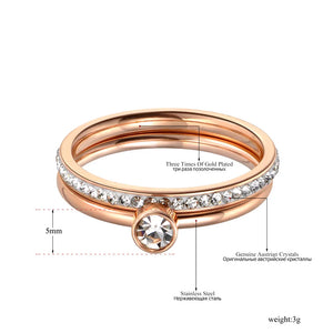 CZ Wedding Engagement Ring For Women, Anneaux R19065