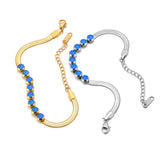 316L Stainless Steel Turkiye Eyes Charm Bracelet For Women