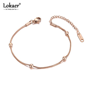 Bohemia Style Beads Chain Charm Bracelet For Women - B19103
