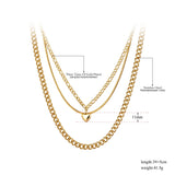Bohemia Style Heart Pendant Necklace For Women