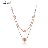 Double Layer Tree Choker Necklace Clay Rhinestone Plant Necklace